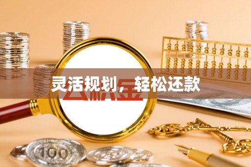 腾冲灵活规划，轻松还款