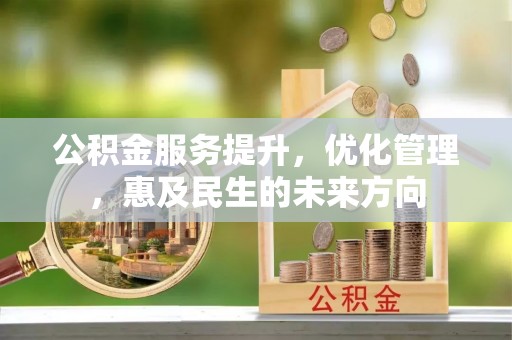 腾冲公积金服务提升，优化管理，惠及民生的未来方向