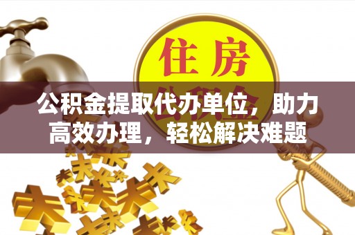 腾冲公积金提取代办单位，助力高效办理，轻松解决难题