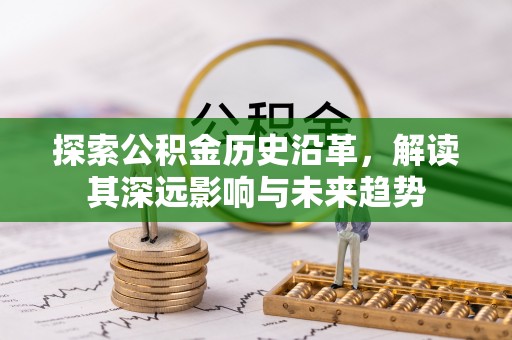 腾冲探索公积金历史沿革，解读其深远影响与未来趋势