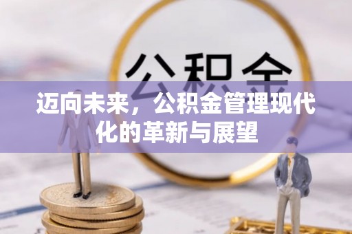 腾冲迈向未来，公积金管理现代化的革新与展望