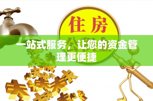 腾冲一站式服务，让您的资金管理更便捷