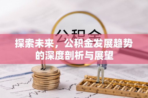 腾冲探索未来，公积金发展趋势的深度剖析与展望