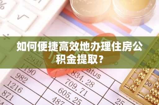腾冲如何便捷高效地办理住房公积金提取？