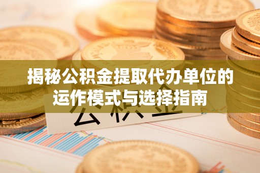 腾冲揭秘公积金提取代办单位的运作模式与选择指南